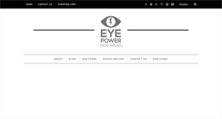 Desktop Screenshot of eyepowerkidswear.com